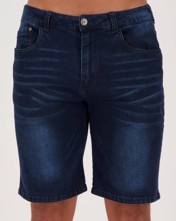 Jacks Char Denim Walk Shorts for Mens