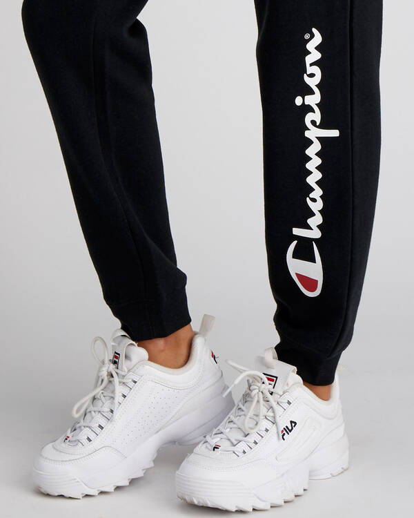 Champion Logo Track Pants for Womens