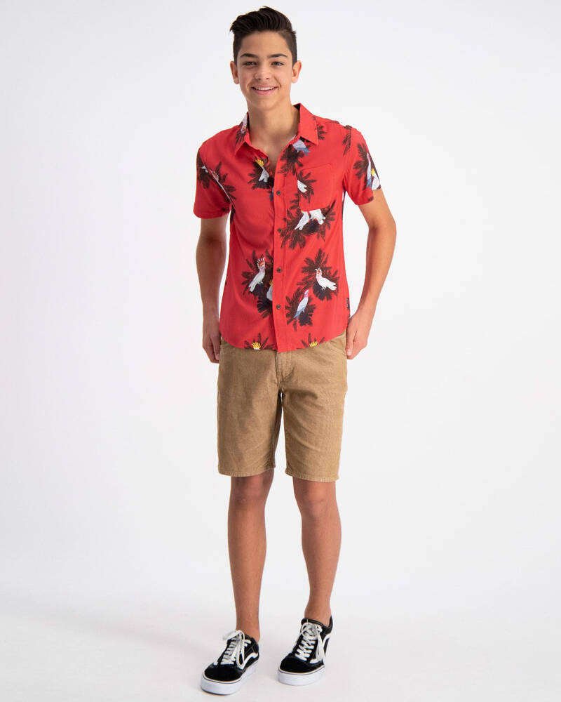 Skylark Flamin Galah Short Sleeve Shirt for Mens