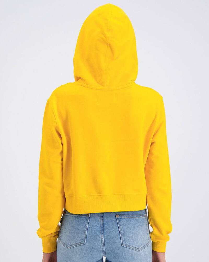 Calvin Klein Jeans Institutional Curved Hoodie for Womens