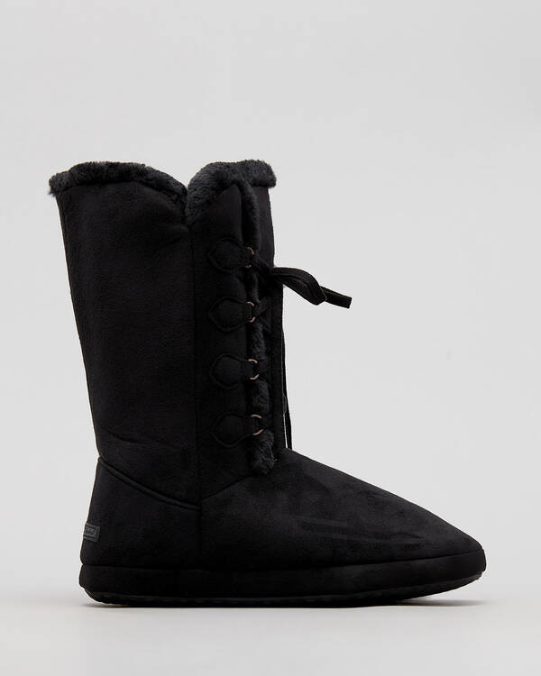 Sleepy Squirrel Anton Slipper Boots for Womens