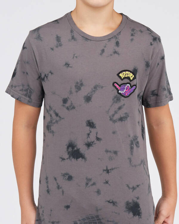 Rip Curl Boys Wave Shaka Badge T-Shirt for Mens