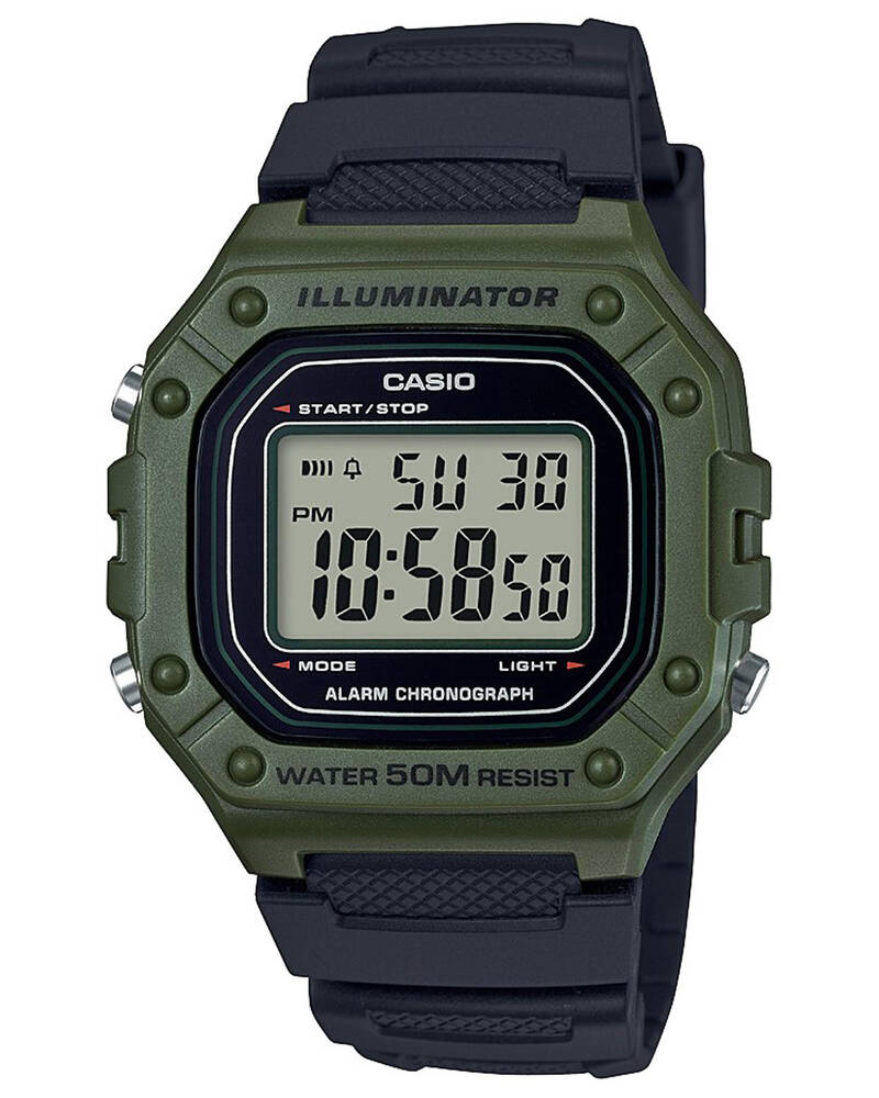 Casio W-218H-3A Digital Watch for Mens