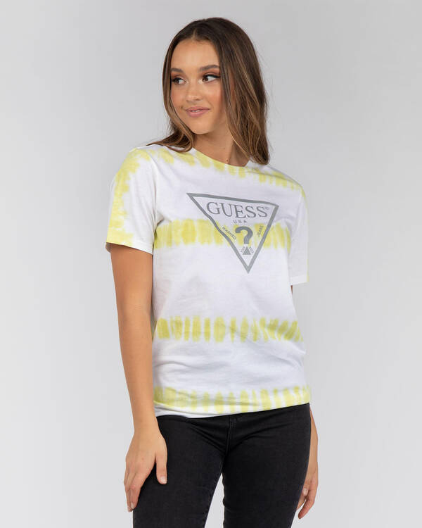 GUESS Jeans Reflective T-Shirt for Womens