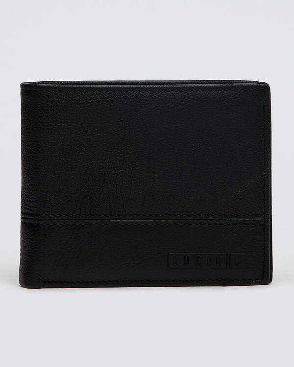Lucid Trifold Leather Wallet for Mens