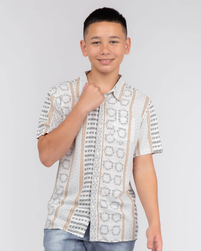 Skylark Boy's Jungle Fever Short Sleeve Shirt for Mens