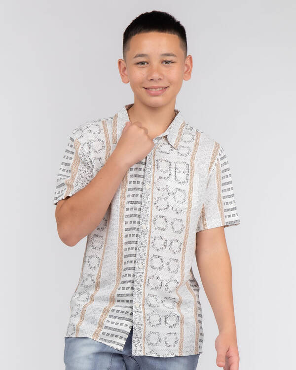 Skylark Boy's Jungle Fever Short Sleeve Shirt for Mens