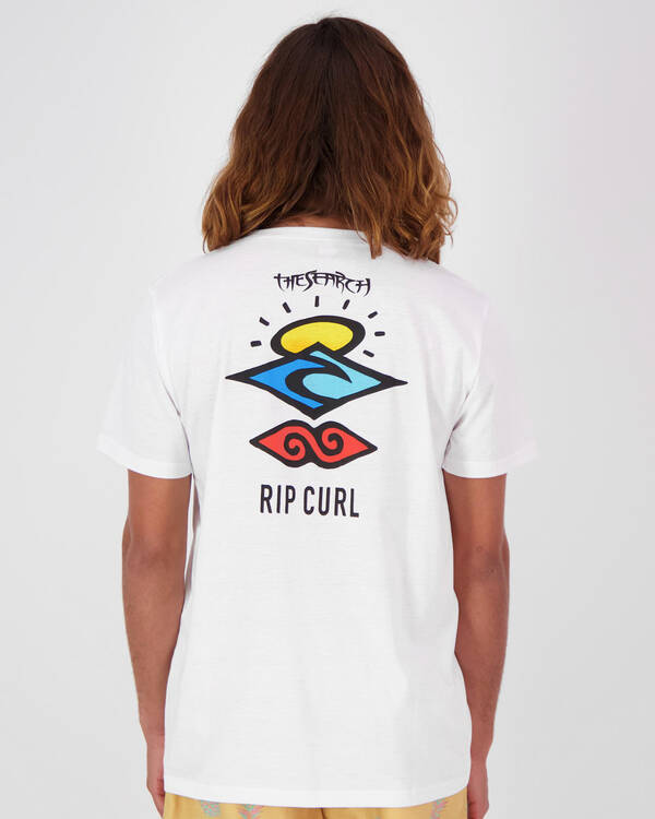 Rip Curl Search Logo SS Rash Vest for Mens