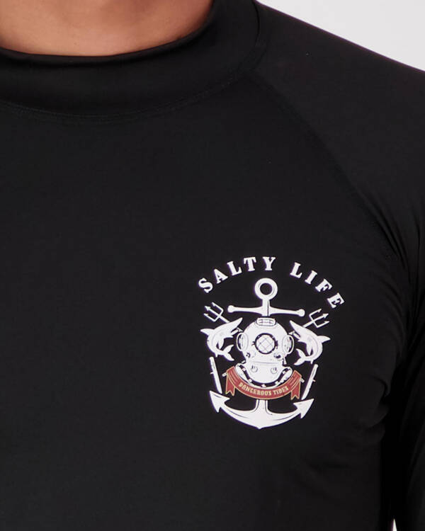 Salty Life Scuba LS Wetshirt for Mens