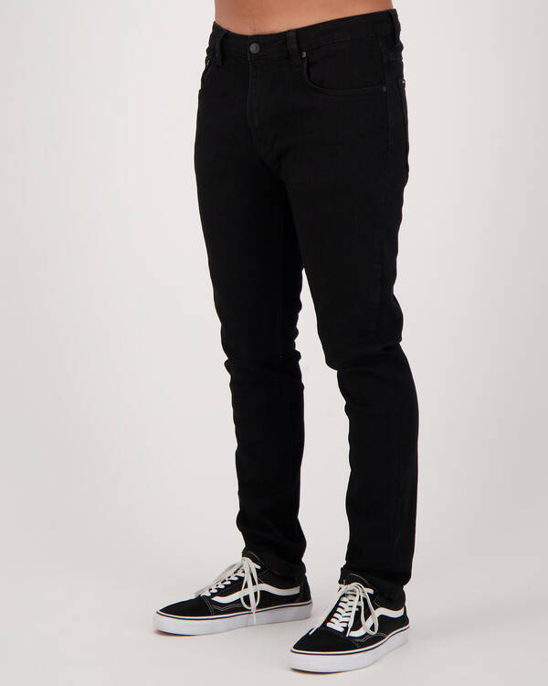 Black Palms The Tapered Slim Jeans for Mens
