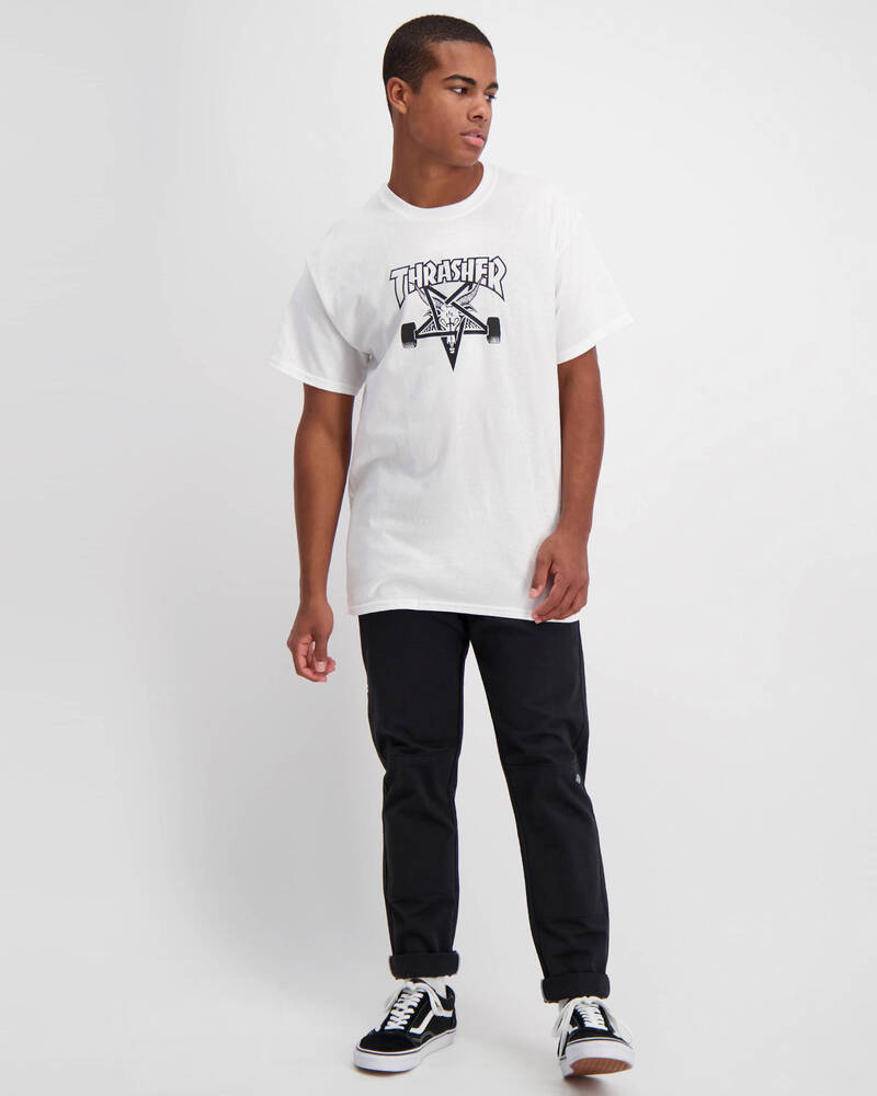 Thrasher Sk8 Mag Long Sleeve T-Shirt for Mens