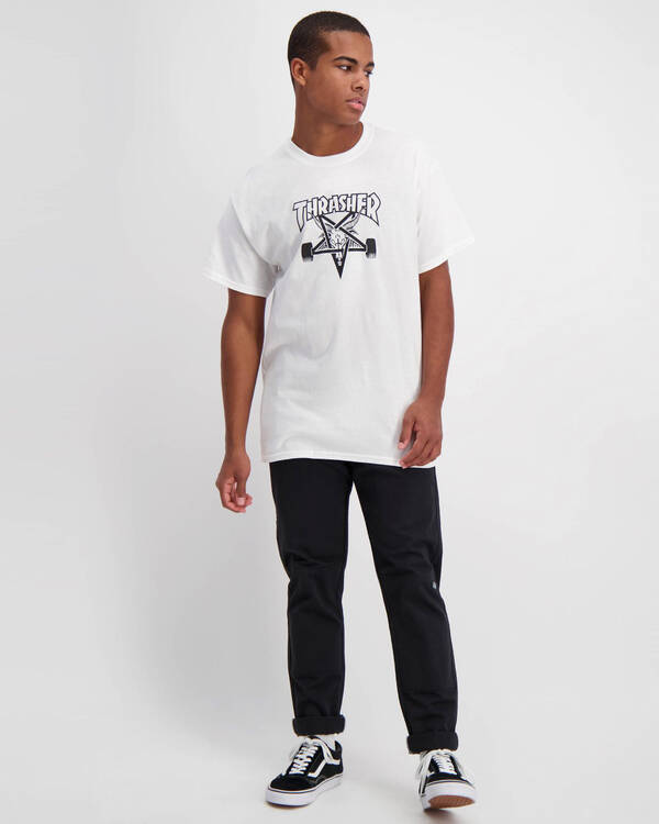 Thrasher Sk8 Mag Long Sleeve T-Shirt for Mens