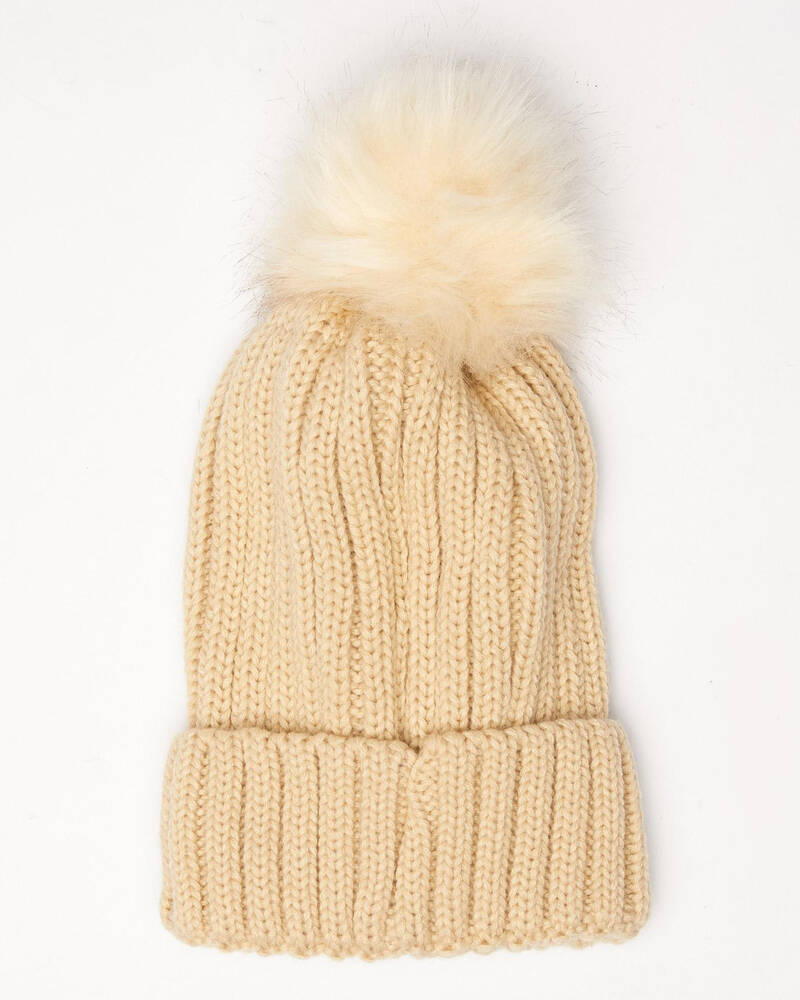 Mooloola Kylie Pom Pom Beanie for Womens