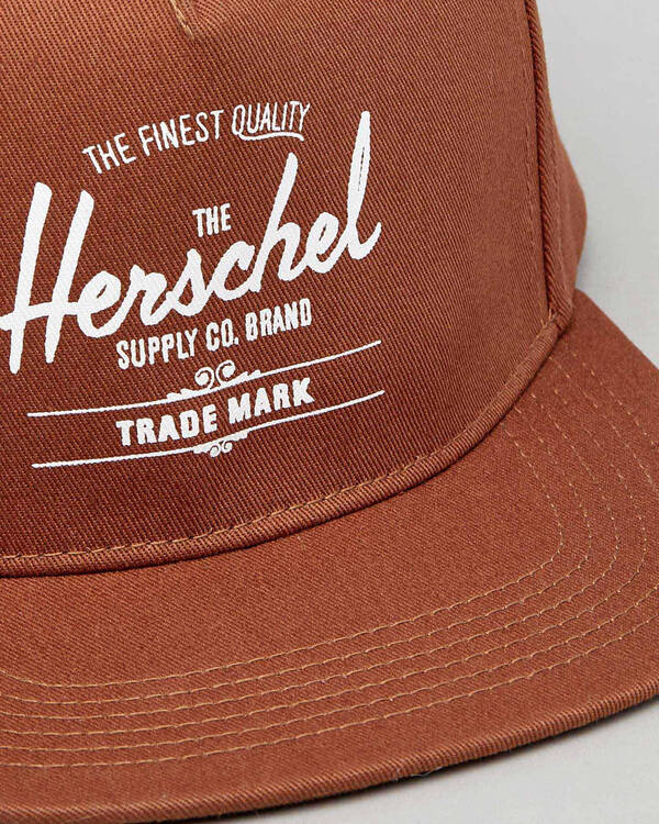 Herschel Whaler Snapback Cap for Mens