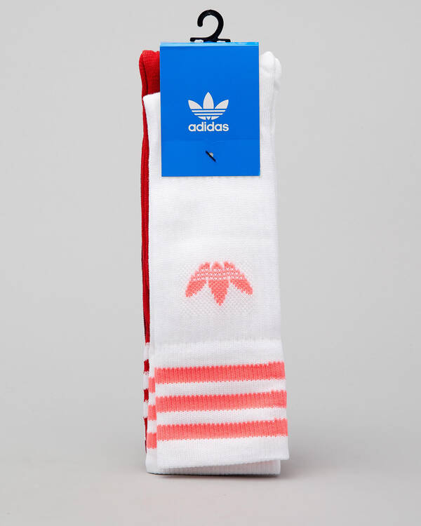 Adidas Womens Solid Crew Sock Pack for Womens