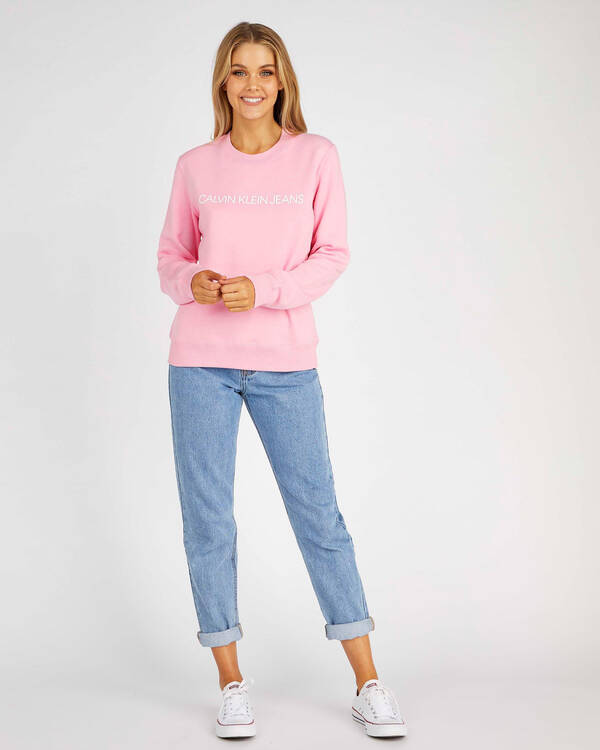 Calvin Klein Jeans Institutional Regular Sweatshirt for Womens