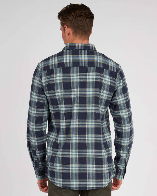 Volcom Caden Plaid Long Sleeve Shirt for Mens