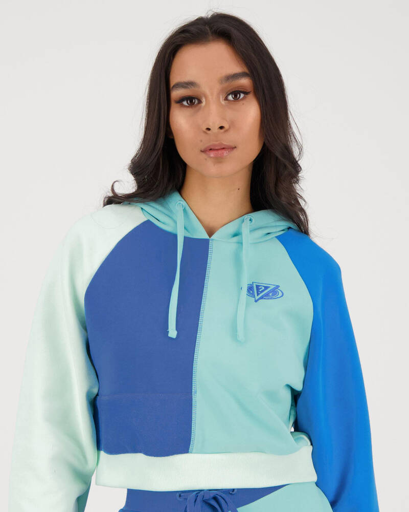 GUESS Jeans Balvin Colour Block Hoodie for Womens