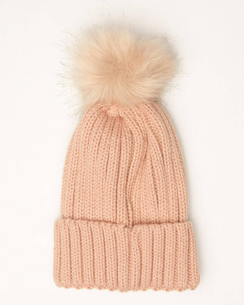 Mooloola Kylie Pom Pom Beanie for Womens