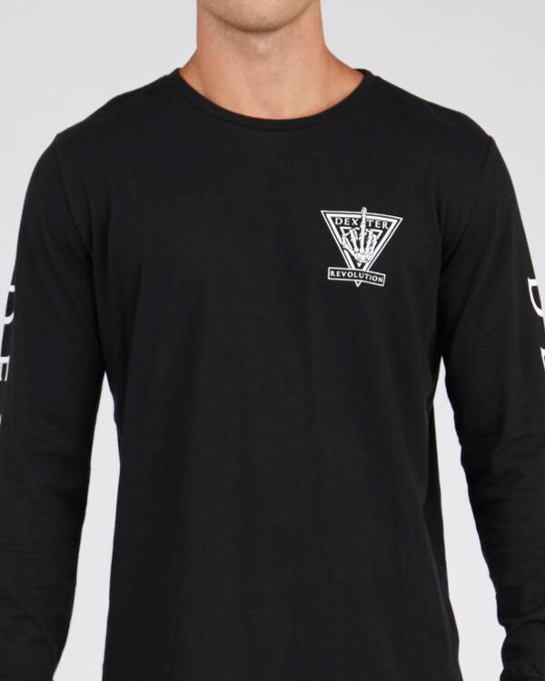 Dexter Fearless Long Sleeve T-Shirt for Mens