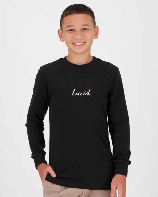 Lucid Boys Vacant Long Sleeve T-Shirt for Mens