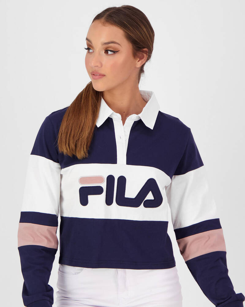 Fila City Outlander Long Sleeve Rugby Top for Womens