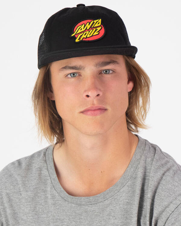Santa Cruz Oval Dot Trucker for Mens