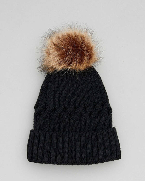 Mooloola Alberta Pom Pom Beanie for Womens