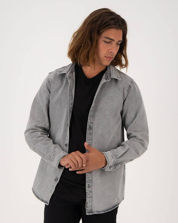 Lucid Ashen Long Sleeve Shirt for Mens