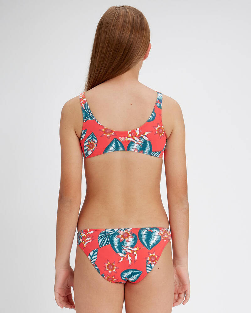 Roxy Girls Floral Time Bikini for Womens