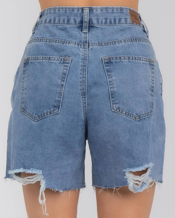 Country Denim Stormi Shorts for Womens