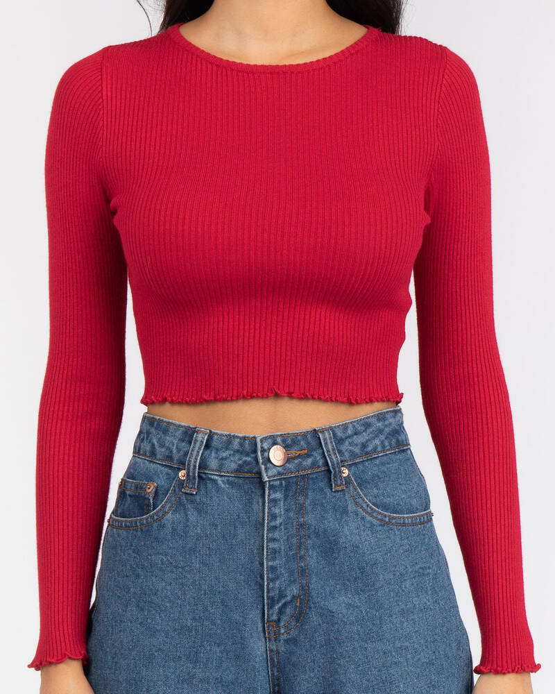 Mooloola Collins Knit Top for Womens