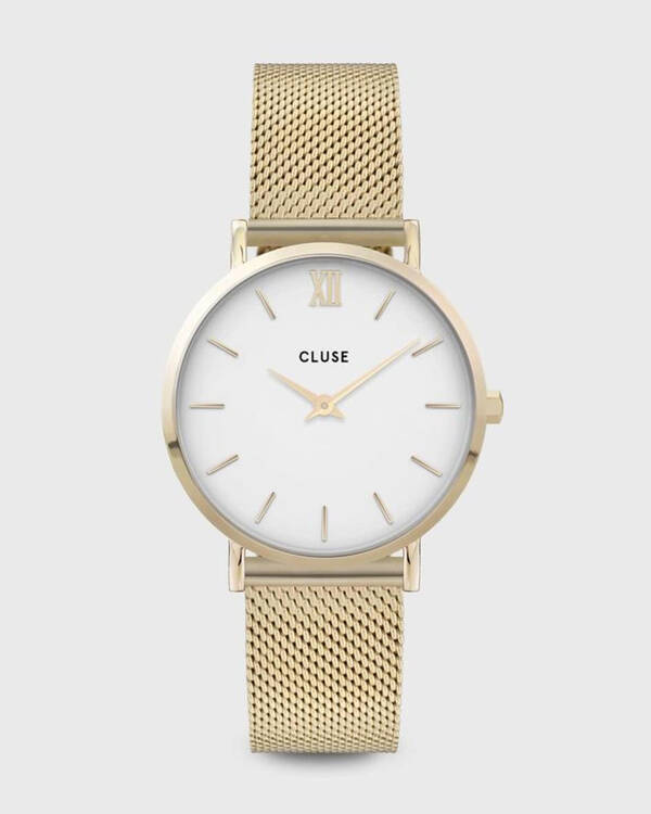 CLUSE Minuit Mesh Watch for Womens