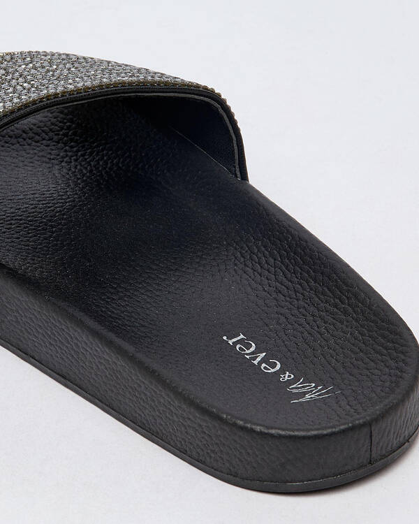 Ava And Ever Dazzle Slide Sandals for Womens