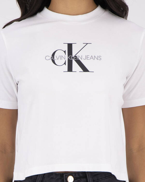 Calvin Klein Jeans Monogram Modern T-Shirt for Womens