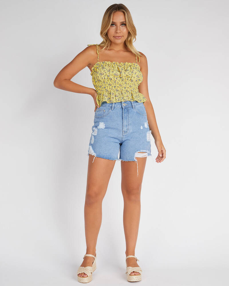 Mooloola Tropez Print Top for Womens