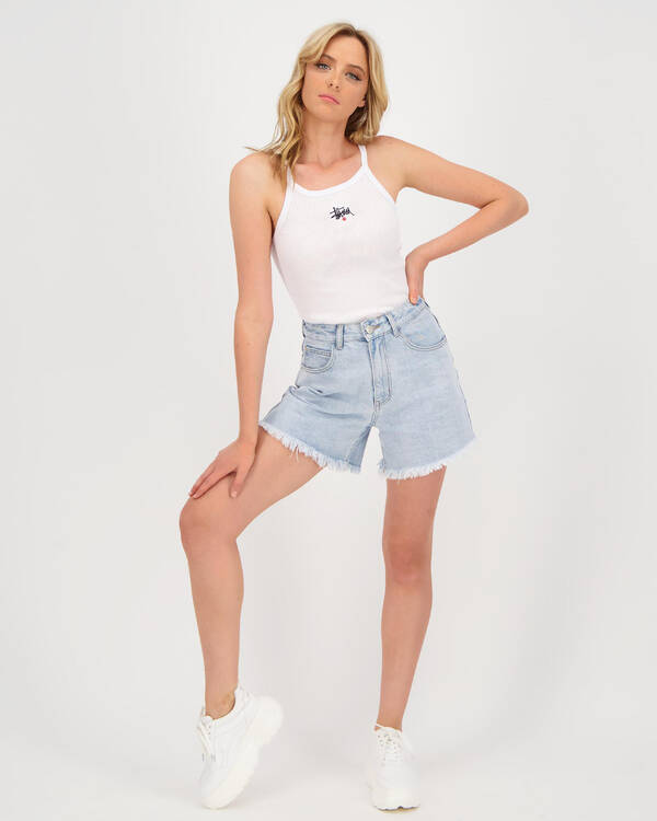 Stussy Grafitti Singlet Top for Womens