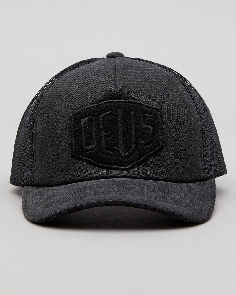 Deus Ex Machina Fleece Shield Trucker Cap for Mens