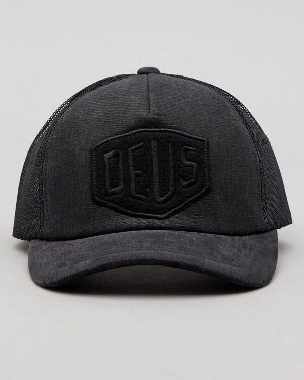 Deus Ex Machina Fleece Shield Trucker Cap for Mens
