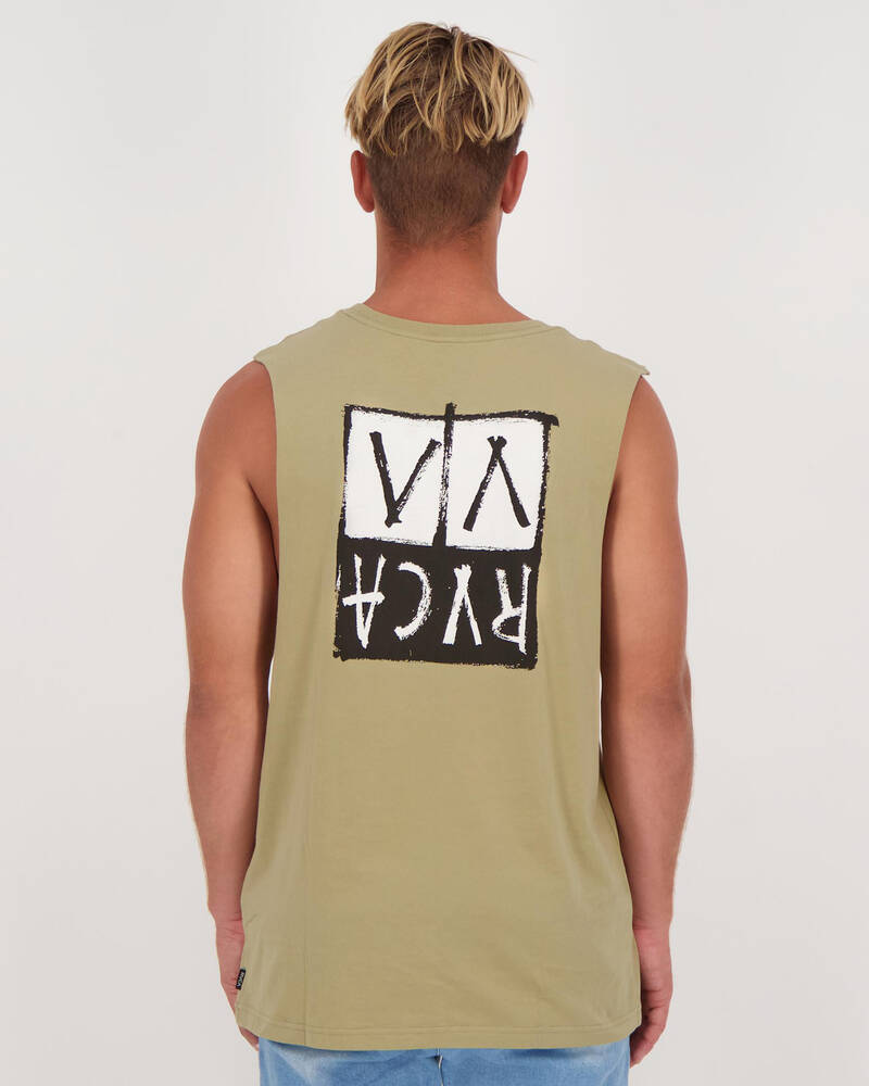 RVCA Unplugged Muscle Tank for Mens