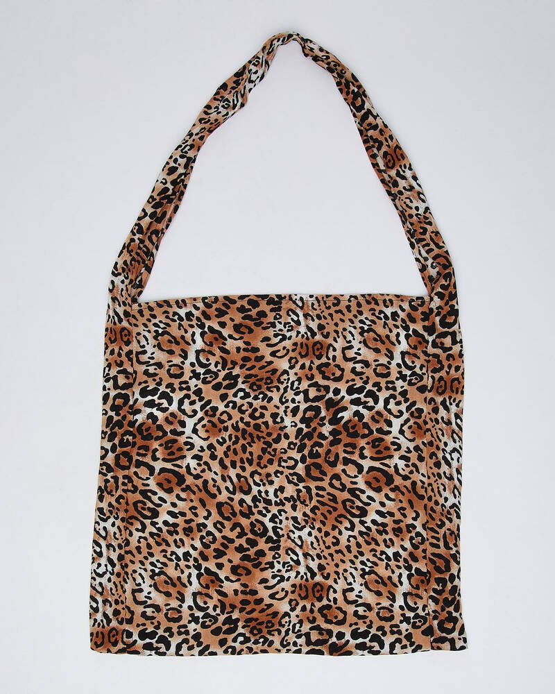 Mooloola Leopard Carry Bag for Womens
