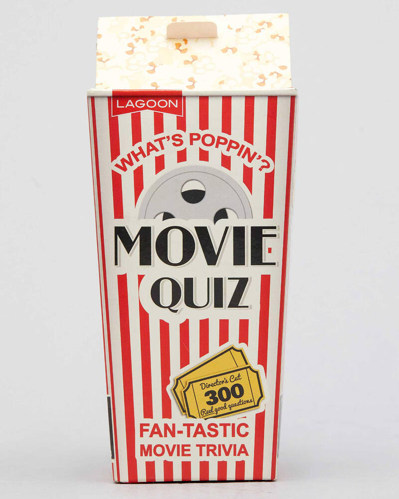 Independence Studio What's Poppin Movie Quiz for Unisex