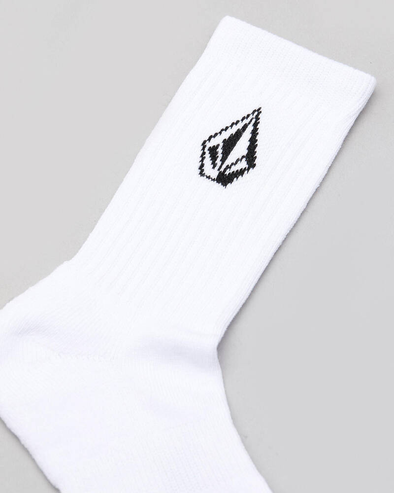 Volcom Youth Full Stone Socks 3 Pack for Mens