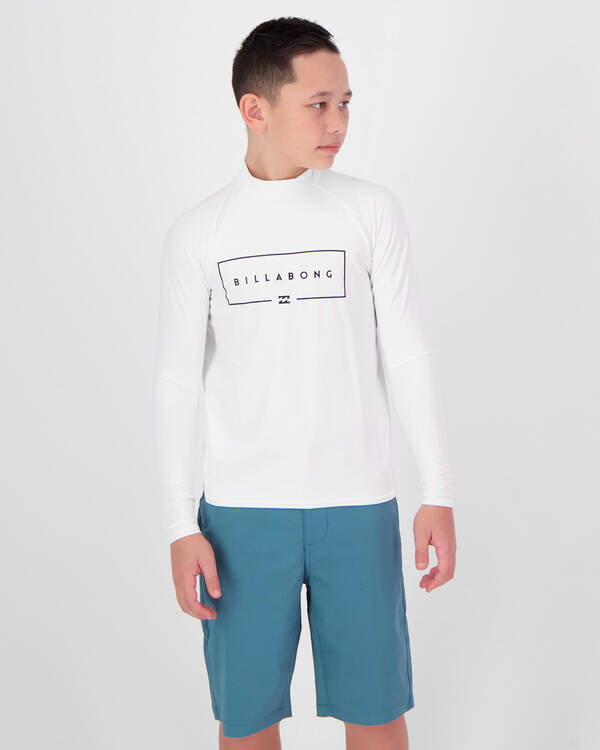 Billabong Union LS Rash Vest for Mens
