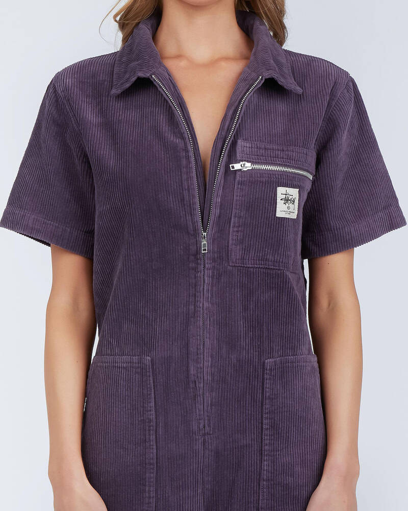 Stussy Dawes Cord Boilersuit for Womens