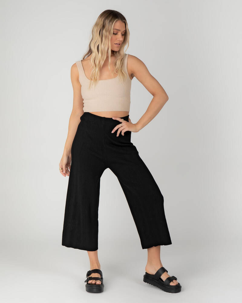 Paper Heart Cartia Knit Pants for Womens