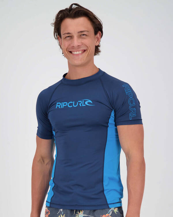 Rip Curl Tri Moto Rash Vest for Mens