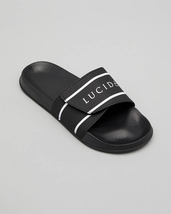 Lucid Adjustable Geomet Slides for Mens
