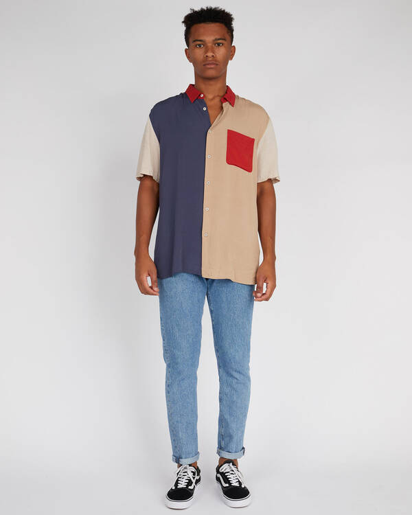 Barney Cools Holiday Short Sleeve Shirt for Mens