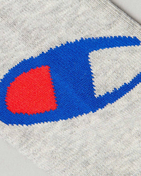 Champion Womens C Logo No Show Sock Pack for Womens